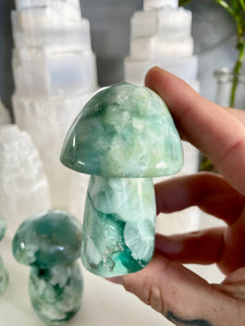 Fluorite Mushroom