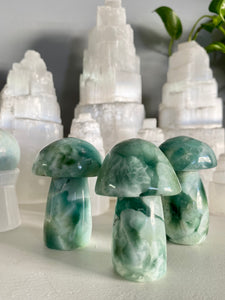 Fluorite Mushroom