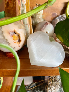 Selenite Heart