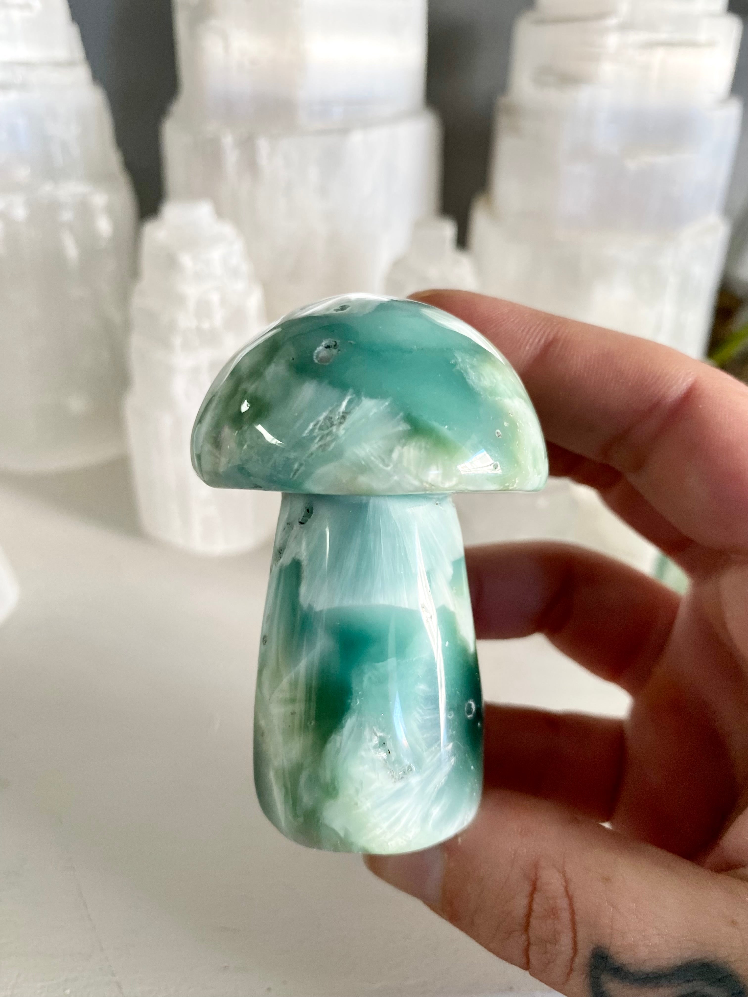 Fluorite Mushroom