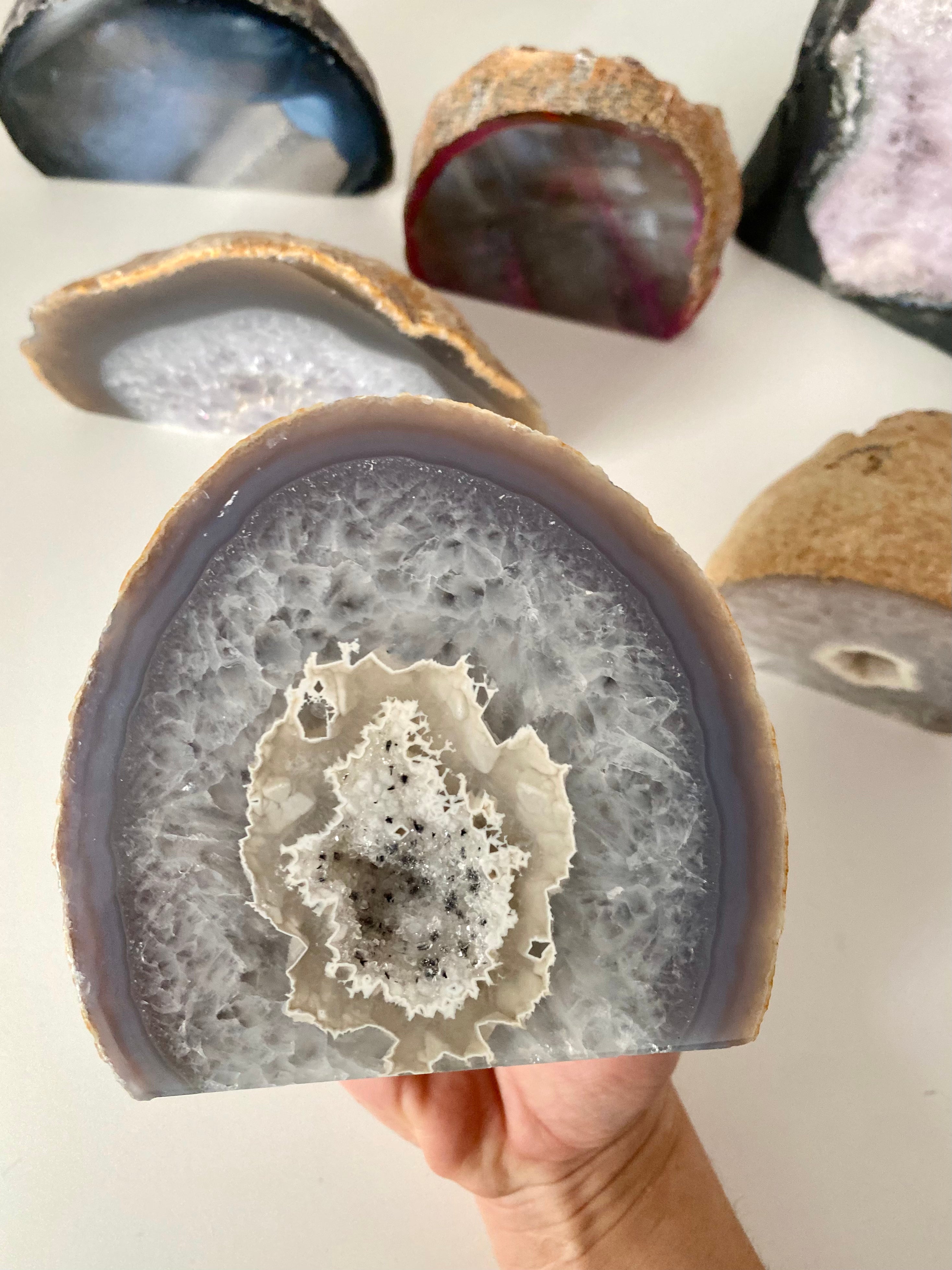 Druzy Agate