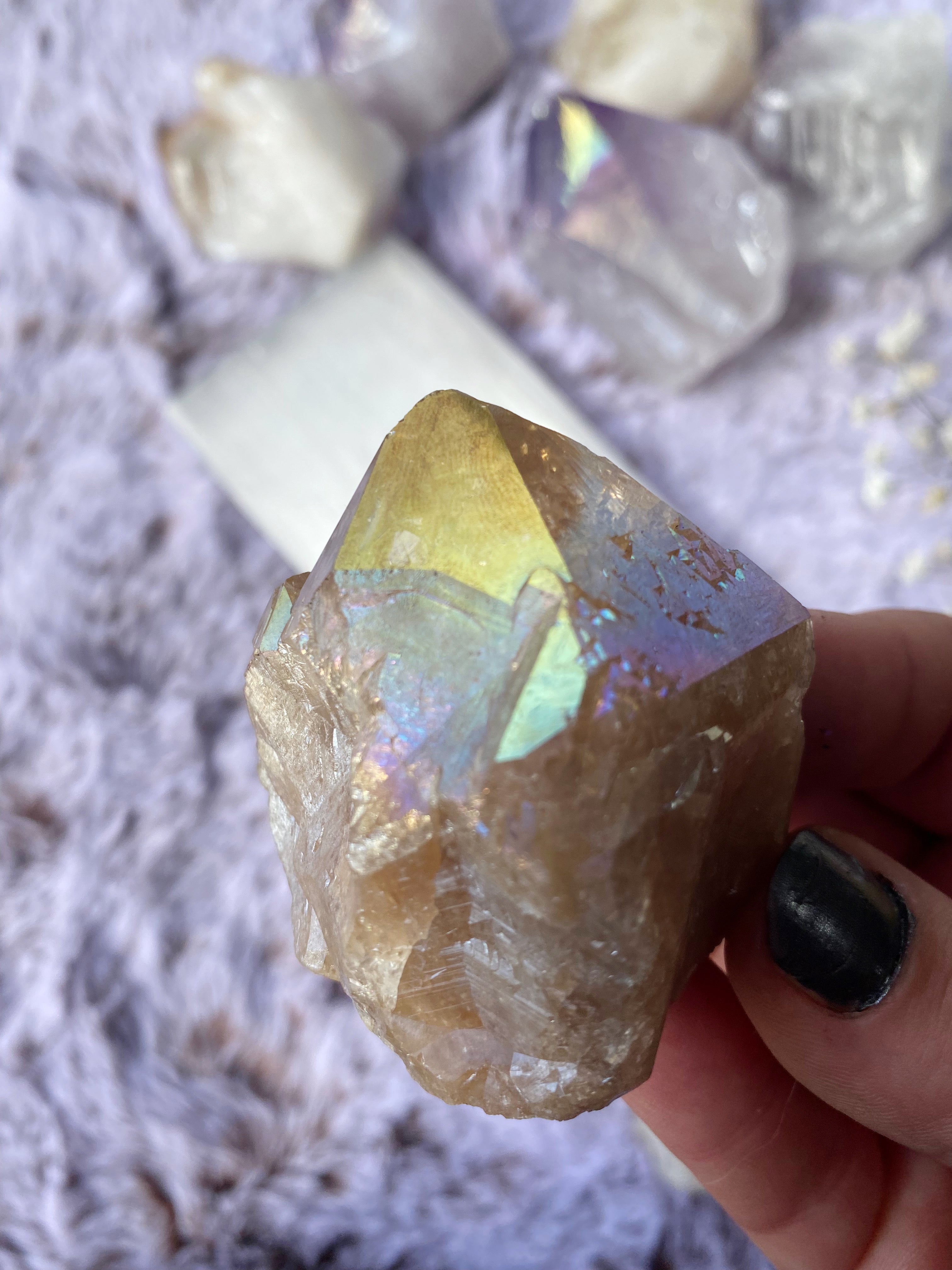 Aura Citrine