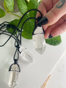 Clear Quartz Necklace