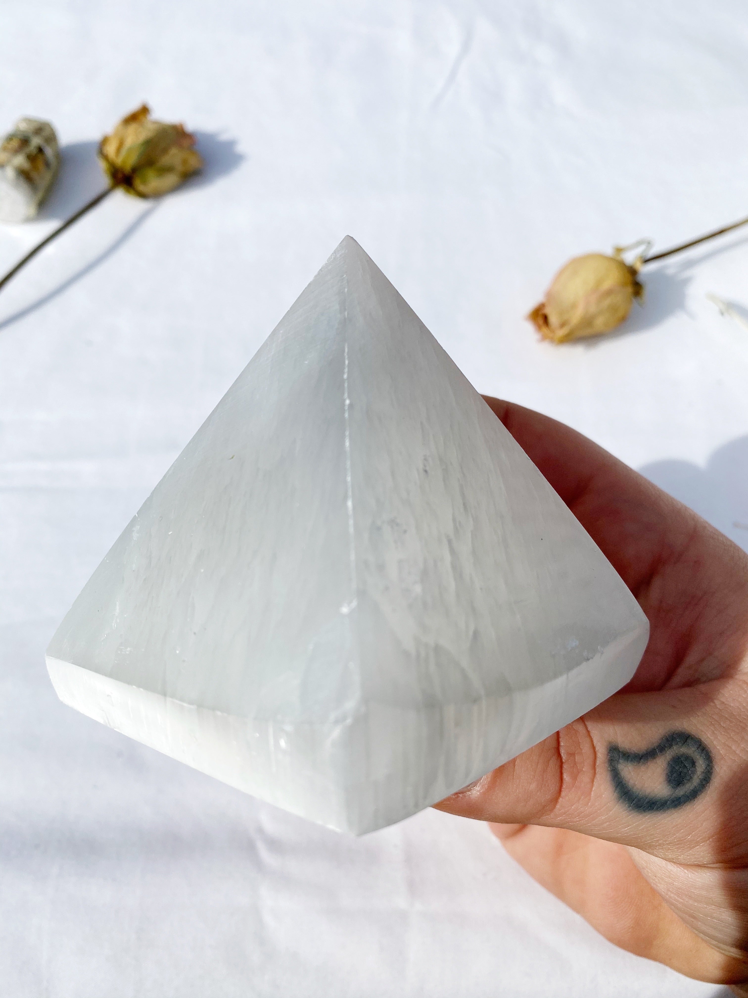 Selenite Pyramid