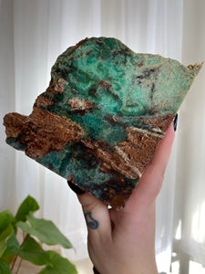 Chrysoprase Bookends