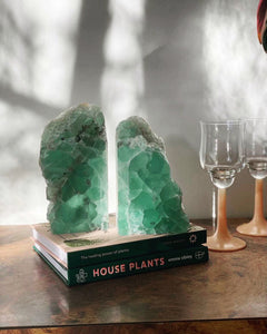 Fluorite Bookends