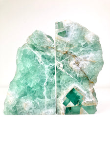 Fluorite Bookends