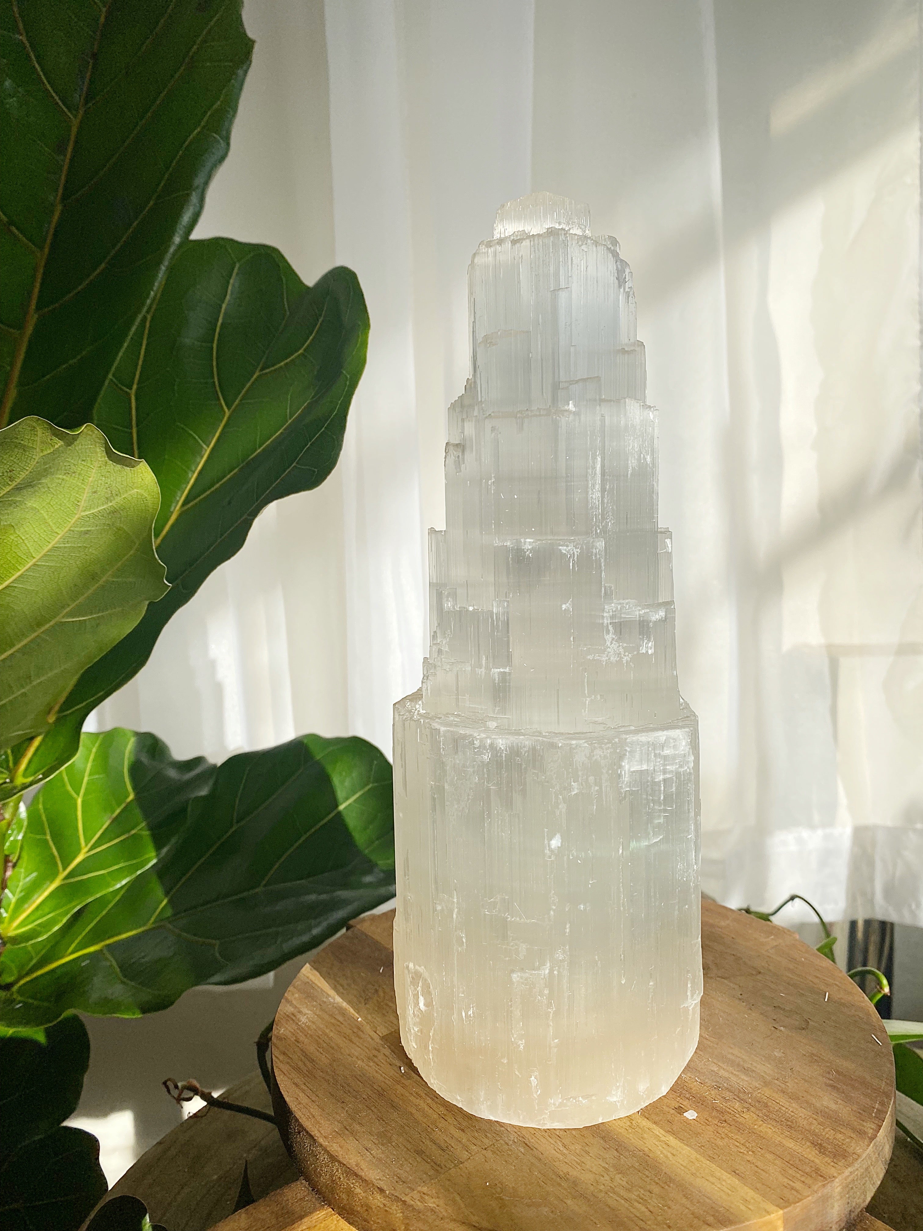 Selenite Lamp S