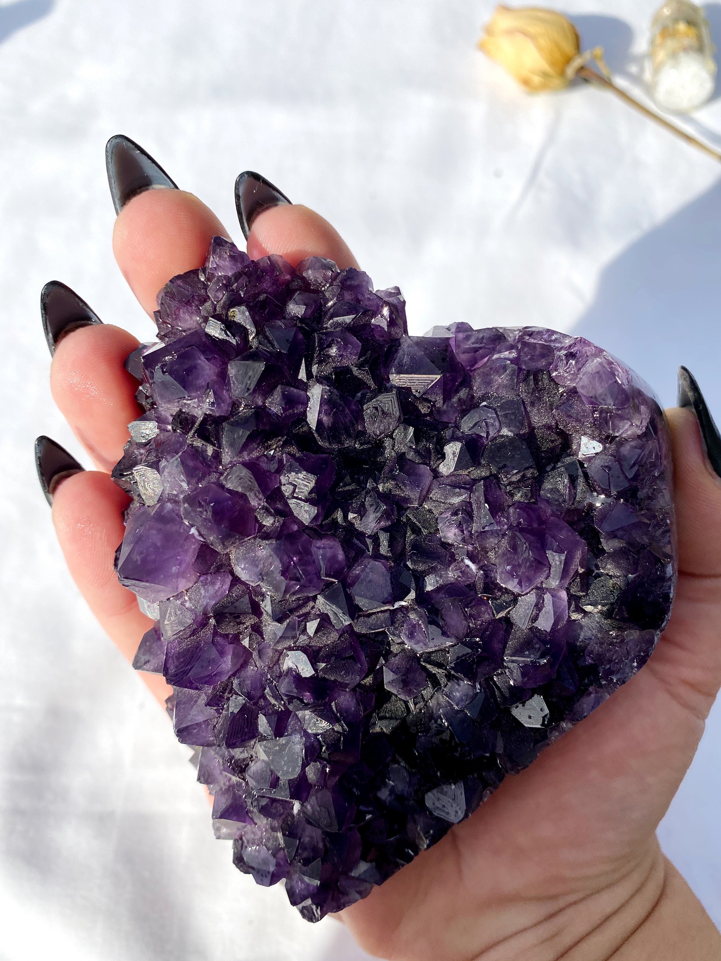 Amethyst Heart